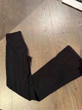 lululemon athletica Black High-Rise Groove Wide-Leg pant